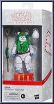 Ewok (Holiday Edition) from Star Wars - Black Series (2020) - Holiday manufactured by Hasbro [Front]