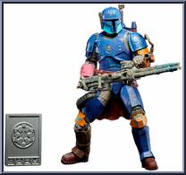 Heavy Infantry Mandalorian from Star Wars - Black Series (2020) - Credit Collection manufactured by Hasbro [Loose]