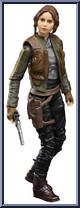 Jyn Erso from Star Wars - Black Series (2020) - Rogue One manufactured by Hasbro [Loose]