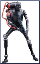 KX Security Droid (Jedi: Survivor) from Star Wars - Black Series (2020) - Gaming Greats manufactured by Hasbro [Loose]