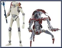 KX Security Droid Enforcer & Droideka (Jedi: Survivor) Action Figure