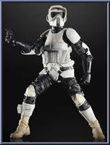 Scout Trooper from Star Wars - Black Series - Archive - Basic Series manufactured by Hasbro [Loose]