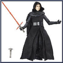 Kylo Ren (Unmasked) (Force Awakens) from Star Wars - Black Series - Red - 6" Scale manufactured by Hasbro [Loose]