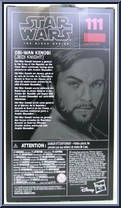 Obi-Wan Kenobi (Jedi Knight) from Star Wars - Black Series - Red - 6" Scale manufactured by Hasbro [Back]