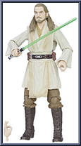 Qui-Gon Jinn (Phantom Menace) from Star Wars - Black Series - Red - 6" Scale manufactured by Hasbro [Loose]