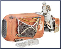 Rey's Speeder (Jakku) (with Rey) Action Figure
