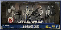 Commando Squad from Star Wars - Clone Wars (2008) - Battle Packs manufactured by Hasbro [Front]