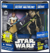 Destroy Malevolence from Star Wars - Clone Wars (2008) - Battle Game Cards - DVD Set manufactured by Hasbro [Front]