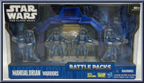 Mandalorian Warriors from Star Wars - Clone Wars (2008) - Battle Packs manufactured by Hasbro [Front]