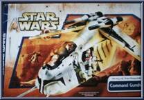 Command Gunship from Star Wars - Clone Wars (Animated) - Vehicles manufactured by Hasbro [Front]