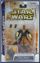 Mace Windu (General of the Republic Army) from Star Wars - Clone Wars (Animated) - Army of the Republic manufactured by Hasbro [Front]