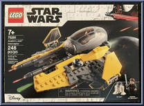 Anakin's Jedi Interceptor from Star Wars - Clone Wars - Basic Series manufactured by Lego [Front]