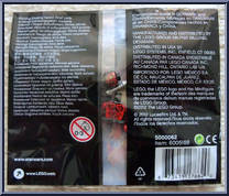 Darth Maul from Star Wars - Clone Wars - Basic Series manufactured by Lego [Back]