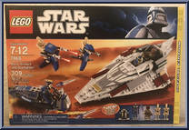 Mace Windu's Jedi Starfighter from Star Wars - Clone Wars - Basic Series manufactured by Lego [Front]
