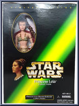 Princess Leia & R2-D2 (Jabba's Prisoners) from Star Wars - Collector Series - Portrait Edition manufactured by Kenner [Front]