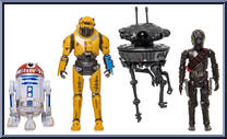 R3-T2 / NED-B / Viper Probe Droid / 1-JAC Action Figure