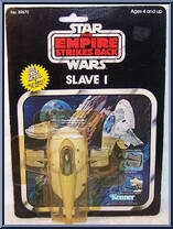 Slave I from Star Wars - Empire Strikes Back - Die-Cast manufactured by Kenner [Front]