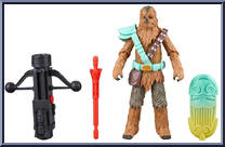 Chewbacca from Star Wars - Epic World of Action - Power Force manufactured by Hasbro [Loose]