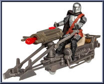 Mandalorian & Speeder Bike Action Figure