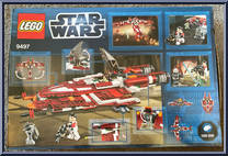 Republic Striker Fighter from Star Wars - Expanded Universe - Basic Series manufactured by Lego [Back]
