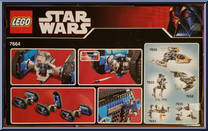 TIE Crawler from Star Wars - Expanded Universe - Basic Series manufactured by Lego [Back]
