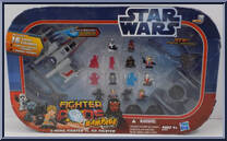 X-Wing Fighter vs. Tie Fighter from Star Wars - Fighter Pods - Sets manufactured by Hasbro [Front]