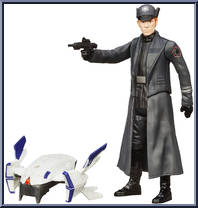First Order General Hux from Star Wars - Force Awakens - Basic Series manufactured by Hasbro [Loose]