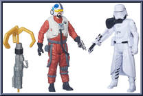 First Order Snowtrooper Officer / Snap Wexley Action Figure