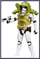 First Order Stormtrooper from Star Wars - Force Awakens - Armor Up manufactured by Hasbro [Loose]