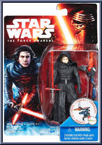 Kylo Ren from Star Wars - Force Awakens - Basic Series manufactured by Hasbro [Front]