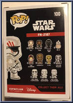 FN-2187 (Bloody Hand Print) from Star Wars - Force Awakens - Pop! Vinyl Figures manufactured by Funko [Back]
