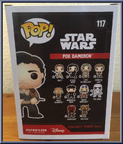 Poe Dameron from Star Wars - Force Awakens - Pop! Vinyl Figures manufactured by Funko [Back]