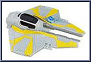 Anakin's Jedi Starfighter from Star Wars - Force Awakens - Micro Machines - Blind Bags - Wave 3 manufactured by Hasbro [Loose]