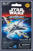 X-Wing (Red Squadron) from Star Wars - Force Awakens - Micro Machines - Blind Bags - Wave 1 manufactured by Hasbro [Front]