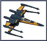 Poe Dameron's X-Wing Action Figure