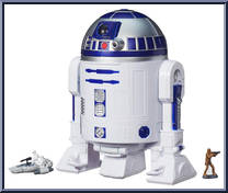 R2-D2 from Star Wars - Force Awakens - Micro Machines - Playsets manufactured by Hasbro [Loose]