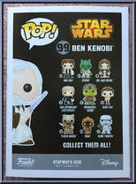 Ben Kenobi from Star Wars - Pop! Vinyl Figures manufactured by Funko [Back]