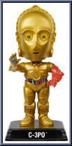 C-3PO from Star Wars - Wobblers manufactured by Funko [Loose]
