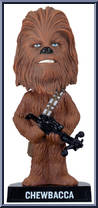 Chewbacca from Star Wars - Wobblers manufactured by Funko [Loose]