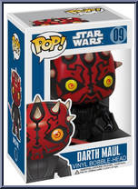 Darth Maul from Star Wars - Pop! Vinyl Figures manufactured by Funko [Front]