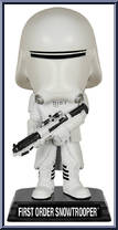First Order Snowtrooper from Star Wars - Wobblers manufactured by Funko [Loose]