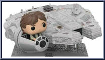 Han Solo in the Millennium Falcon Action Figure