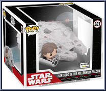 Han Solo in the Millennium Falcon from Star Wars - Pop! Vinyl Figures manufactured by Funko [Front]