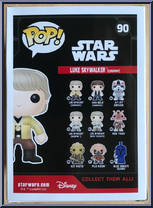 Luke Skywalker (Bespin Encounter) from Star Wars - Pop! Vinyl Figures manufactured by Funko [Back]