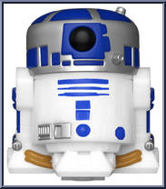 R2-D2 from Star Wars - Bitty Pop! manufactured by Funko [Loose]