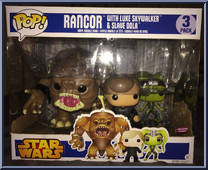 Rancor / Luke Skywalker / Slave Oola from Star Wars - Pop! Sets manufactured by Funko [Front]