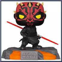 Red Saber Series Volume 1: Darth Maul (Glows in the Dark) from Star Wars - Pop! Vinyl Figures manufactured by Funko [Loose]