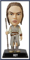 Rey from Star Wars - Wobblers manufactured by Funko [Loose]