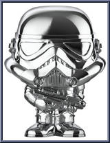 Stormtrooper (Chrome) (1/6) from Star Wars - Bitty Pop! manufactured by Funko [Loose]