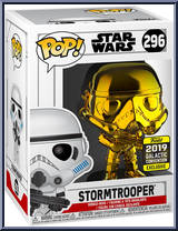 Stormtrooper (Gold Chrome) from Star Wars - Pop! Vinyl Figures manufactured by Funko [Front]